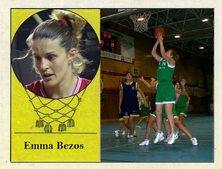 Emma Bezos (Deportivo Covibar de Rivas). 📸: Cromo-Montaje del Grupo de Facebook Nuestros álbumes de cromos.