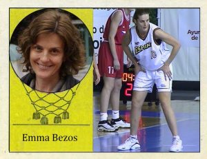 Emma Bezos (España) 📸: Cromo-Montaje del Grupo de Facebook Nuestros álbumes de cromos.