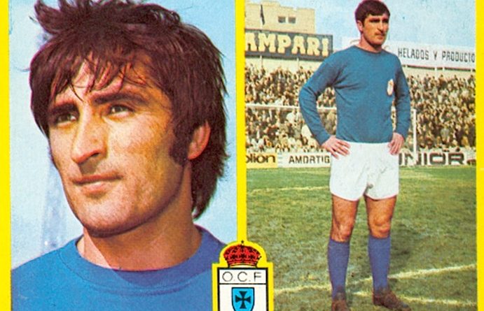 Liga 72-73. Galán (Real Oviedo). Ediciones Este. 📸: Toni Izaro.