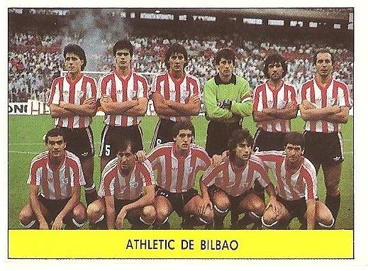 Liga 87-88. Alineación Athletic Club de Bilbao (Athletic Club de Bilbao). Ediciones Festival.