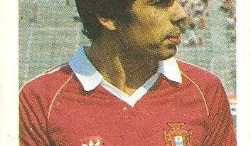 Eurocopa 1984. Fernandes (Portugal) Editorial Fans Colección.