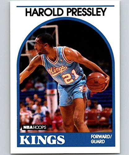 1989-90. Harold Pressley (Sacramento Kings). NBA Hoops. 📸: Arturo López Romero.