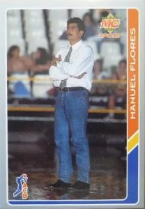 ACB 1994-1995 Manolo Flores (Cáceres C.B.). Editorial Mundicromo. 📸: Diego Muñoz.
