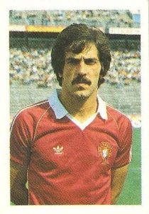 Eurocopa 1984. Gabriel (Portugal) Editorial Fans Colección.