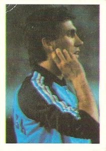 Eurocopa 1984. Zoran Vujovic (Yugoslavia) Editorial Fans Colección.