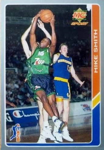ACB 94-95. Mike Smith (Joventut de Badalona) Editorial Mundicromo. 📸: Lorenzo Moreno.