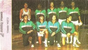 Liga Baloncesto 1985-1986. Clesa Ferrol (Clesa Ferrol). Chicle Gumtar.