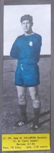 Liga 1968-69. Villapún (C.D. Calvo Sotelo). La Voz de Asturias. 📸: Arturo Alcázar.