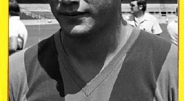 Juan Mas (F. C. Barcelona). 📸: Cromo-Montaje de Miguel Jorge Plaza Blanco.
