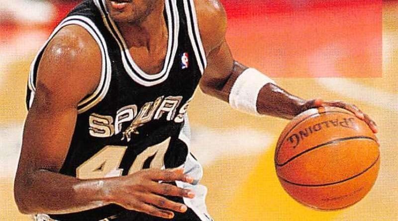 NBA 1992-93. Willie Anderson (San Antonio Spurs). SkyBox. 📸: José Ramírez Lago.