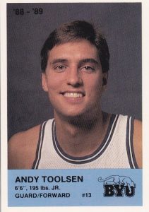 NCAA 1988-1989. Andy Toolson (Brigham Young). BYU. 📸: Lorenzo Mínguez.