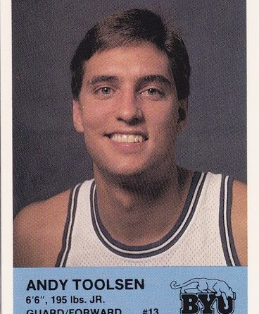 NCAA 1988-1989. Andy Toolson (Brigham Young). BYU. 📸: Lorenzo Mínguez.