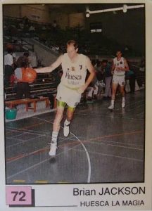 Basket 91 ACB. Brian Jackson (Huesca La Magía). Ediciones Panini. 📸: Paco Jiménez.