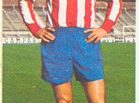 Liga 75-76. Laguna (Atlético de Madrid). Ediciones Este. 📸: Toni Izaro.
