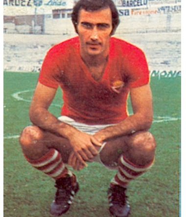 Liga 74-75. Vera Palmés (Real Murcia). Ediciones Este. 📸: Toni Izaro.