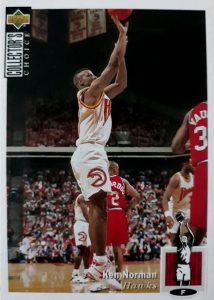NBA 1994-1995. Ken Norman (Atlanta Hawks). Upper Deck.