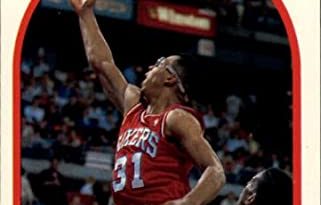 Cromos 1989 - 1990. Shelton Jones (Philadelphia 76ers). NBA Hoops. 📸: Ramón Rodriguez Blázquez.