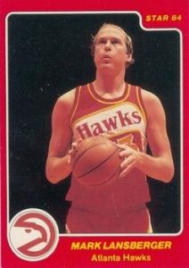 NBA 1984. Mark Landsberger (Atlanta Hawks). Star Company. 📸: Cristian Peláez Cifuentes.