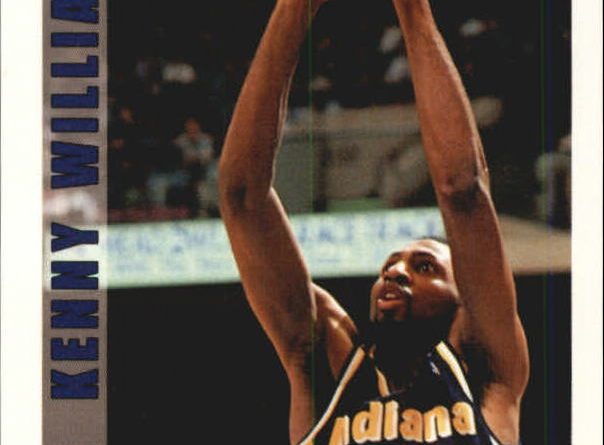 NBA 1992-93. Kenny Williams (Indiana Pacers). Hoops. 📸: Enrique De la Vega Sánchez.