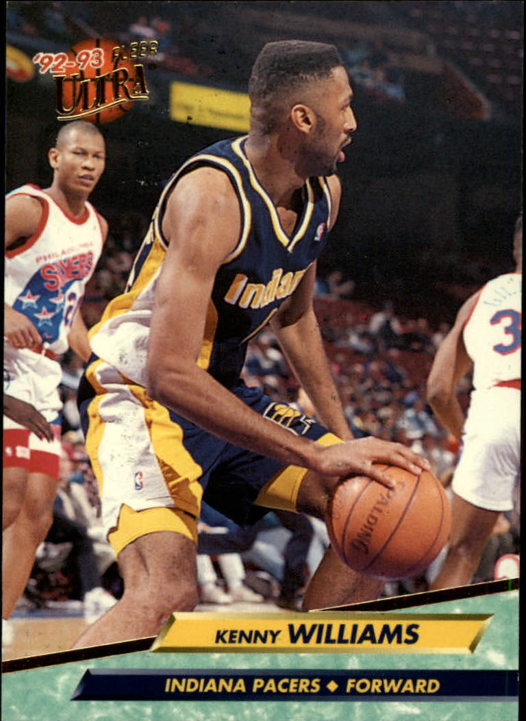 NBA 1992-93. Kenny Williams (Indiana Pacers). Ultra. 📸: Enrique De la Vega Sánchez.