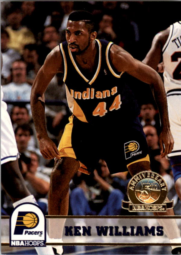 NBA 1993-94. Kenny Williams (Indiana Pacers). Hoops. 📸: Enrique De la Vega Sánchez.