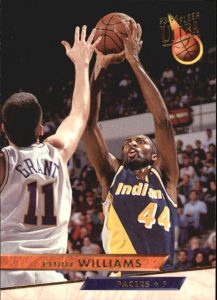 NBA 1993-94. Kenny Williams (Indiana Pacers). Ultra. 📸: Enrique De la Vega Sánchez.