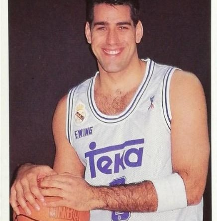 Liga 1994-95. Joe Arlauckas (Real Madrid). Magic Box. 📸: Juan Antonio Perea.