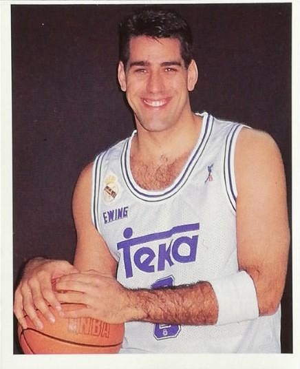 Liga 1994-95. Joe Arlauckas (Real Madrid). Magic Box. 📸: Juan Antonio Perea.