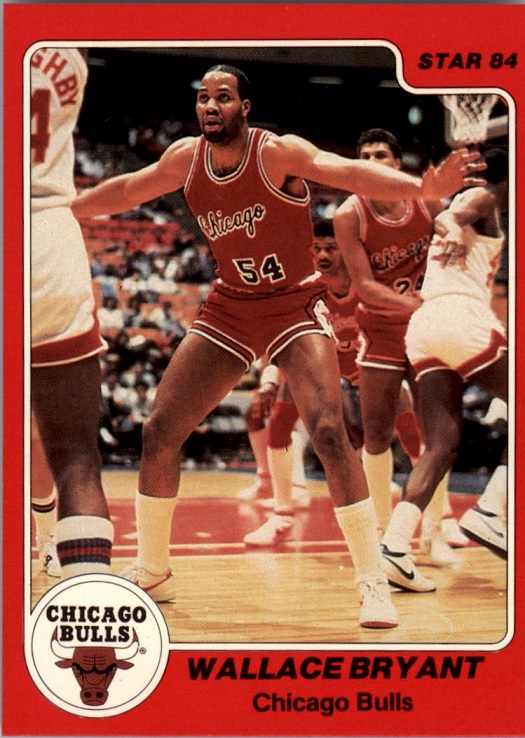 NBA 1983-84. Wallace Bryant (Chicago Bulls). Star. 📸: Francisco Martín.