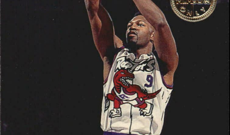 NBA 1995-1996. Tony Massenburg (Toronto Raptors). Topps. 📸: Jesús Abajo Castellanos.
