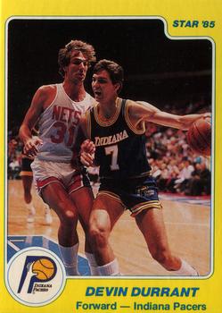 NBA 1984-85. Devin Durrant (Indiana Pacers). Star. 📸: Felipe Moreno Ruiz.