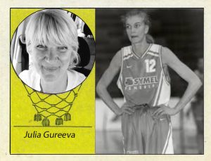 Julia Gureeva (Symel Tenerife). Fotografía Cromo-Montaje del Grupo de Facebook Nuestros álbumes de cromos