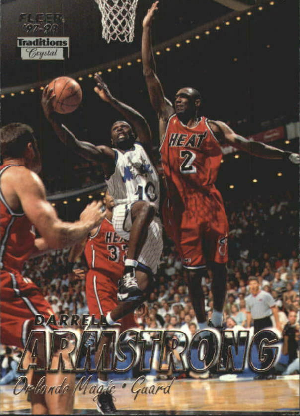 NBA 1997-98 Darrell Armstrong (Orlando Magic). Editorial Fleer. 📸: Fernando López Martín.