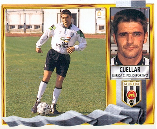 Liga 95-96. Cuellar (Mérida C.P.). Ediciones Este. 📸: Toni Izaro.