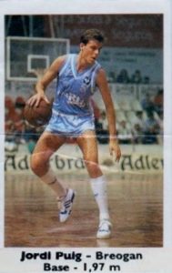 Basket Cromos 88-89. Jordi Puig (Breogán) Editorial J. Merchante – Bollycao. 📸: Fernando Agras.