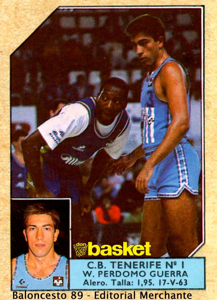 ACB 89. Wen Perdomo (BBV Villalba). Editorial J. Merchante. 📸: Grupo de Facebook don basket.