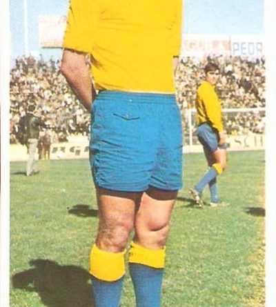 Liga 71-72. Germán (U. D. Las Palmas). Editorial Ruiz Romero. 📸: Juan Martín.