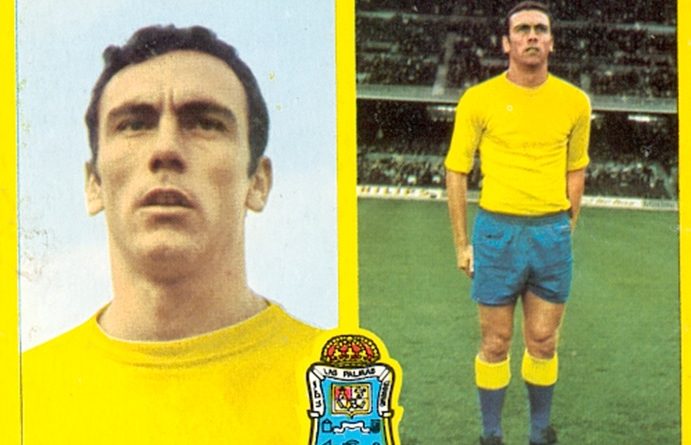 Liga 72-73. Germán (U. D. Las Palmas). Ediciones Este. 📸: Toni Izaro.