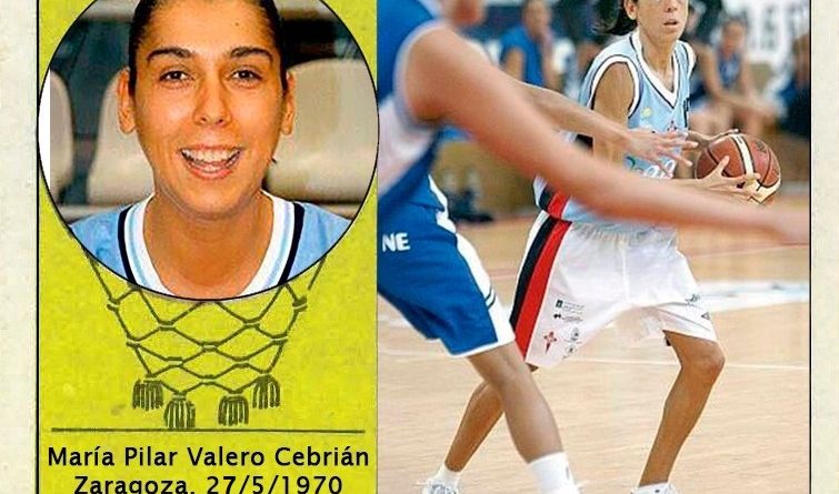 Pilar Valero (Celta de Vigo). 📸: Cromo-Montaje del Grupo de Facebook don basket.