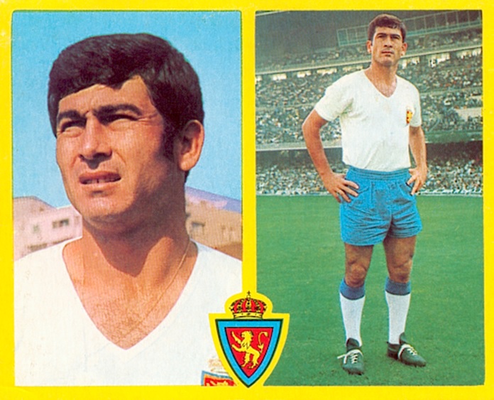 Liga 72-73. Vallejo (Real Zaragoza). Ediciones Este. 📸: Toni Izaro.