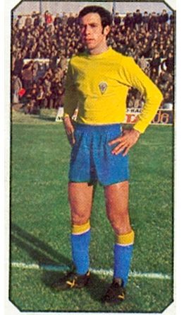 Liga 77-78. Rosado (Cádiz C.F.). Ediciones Este. 📸: Toni Izaro.