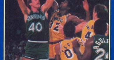 1983-84. Kurt Nimphius (Dallas Mavericks). NBA. 📸: Luis Rosado Pérez.