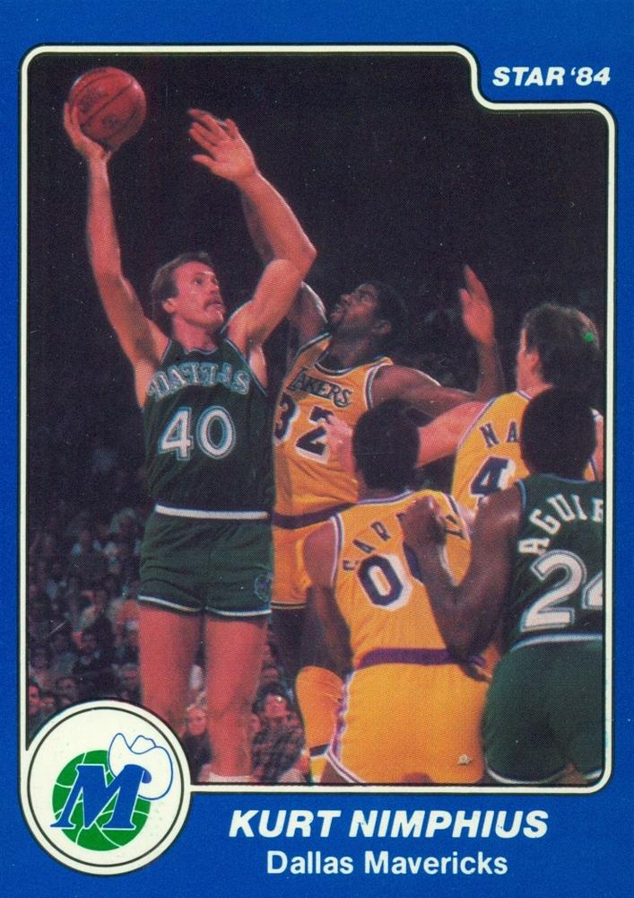 1983-84. Kurt Nimphius (Dallas Mavericks). NBA. 📸: Luis Rosado Pérez.
