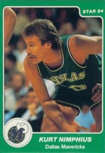 1984-85. Kurt Nimphius (Dallas Mavericks). Star Arena. 📸: Luis Rosado Pérez.