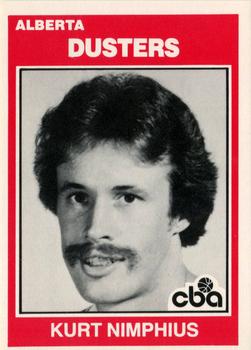 CBA 1981-82. Kurt Nimphius (Alberta Dusters). TCMA. 📸: Cristian Peláez Cifuentes.