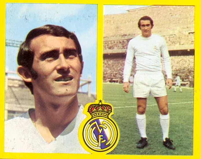 Liga 72-73. Pirri (Real Madrid). Ediciones Este. 📸: Toni Izaro.