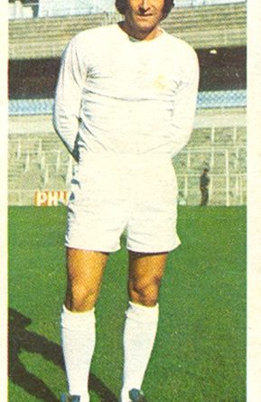 Liga 75-76. Pirri (Real Madrid). Ediciones Este. 📸: Toni Izaro.