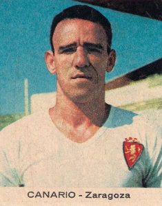 Ases de Primera División. 1968. Canário (Real Zaragoza). Editorial Bruguera. 📸: Joaquín Arnero Polo.