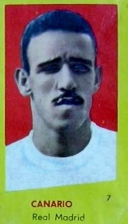 Liga 1960-61. Canário (Real Madrid). Editorial Bruguera. 📸: Julián Romero de Blas.