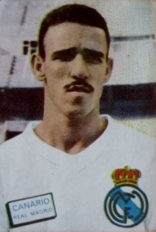 Liga 1961-62. Canario (Real Madrid). Editorial Fher. 📸: Julián Romero de Blas.